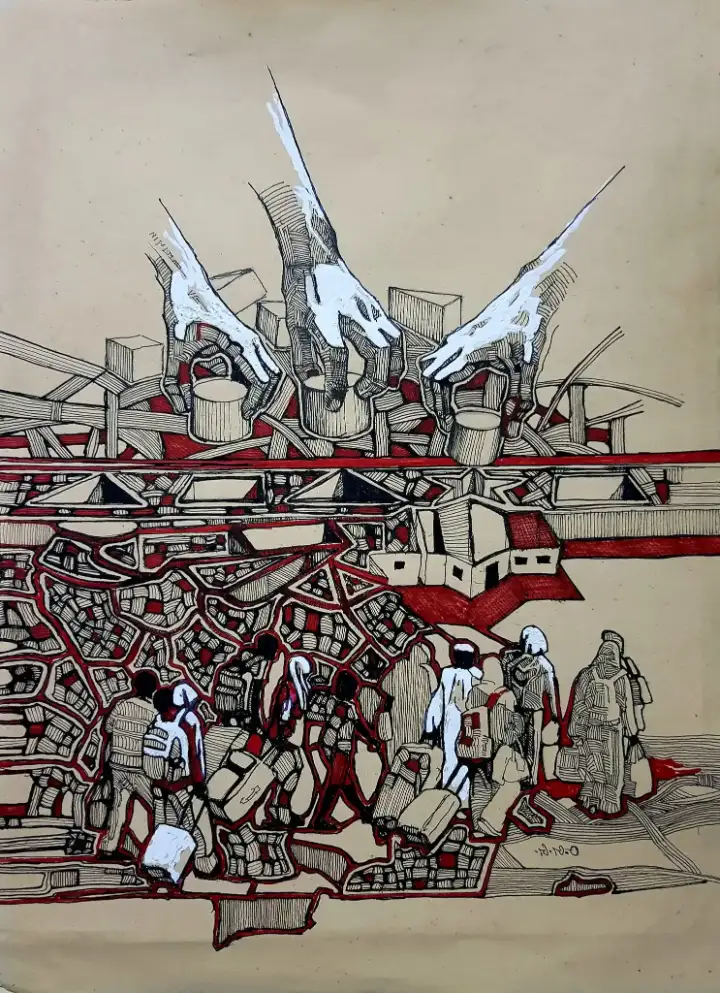 رسم توضيحي سوداني